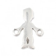 Spacer boy 2 loops 17x13 mm Antique Silver Plating |raw }}