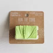 Waxed cotton thread for macrame - Kesi Art - 1 mm Phosphore x 20 m