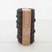 Cord for macrame - Kesi Art - 6 mm Charbonneux (n°01) x 30 m|raw }}