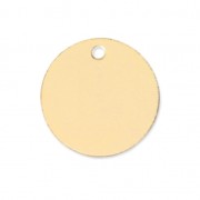 Round Medal 11 mm - Gold-filled  x1|raw }}