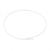 925 Sterling Silver very thin Jonc Bracelet 62 mm x1|raw }}