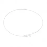 925 Sterling Silver very thin Jonc Bracelet 62 mm x1