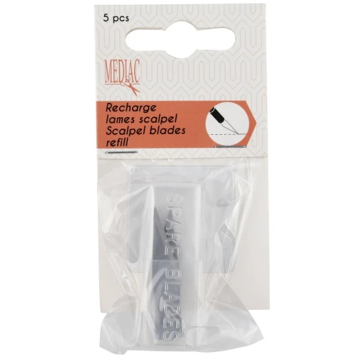 5 replacement blades for precise cutter x1