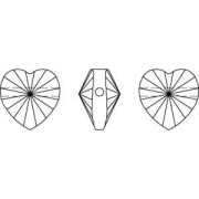 PureCrystal 5742 Heart  8mm Crystal  x1