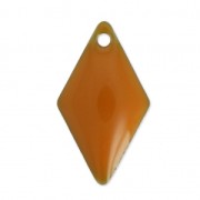 Metal and epoxy resin 16x9 mm rhinestones - Mustard x8|raw }}