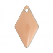 16x9 mm rhinestones in metal and epoxy resin - Light Rose x8