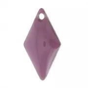 Lilac - Sequins losanges 16x9 mm en métal et résine époxy - Lilas x8 Sequins losanges 16x9 mm en métal et résine époxy - Lilas x8
