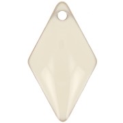 Metal and epoxy resin 16x9 mm rhinestones - Cream x8