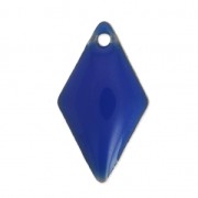 16x9 mm rhinestones in metal and epoxy resin - Electric Blue x8|raw }}