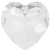Heart PureCrystal 6215 18 mm - Crystal x1