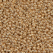 Miyuki 11/0 Seed Beads 1052 - Galvanized Gold x100g