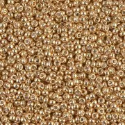 Miyuki 11/0 Seed Beads 1052 - Galvanized Gold x100g
