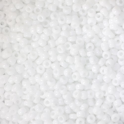 Miyuki 11/0 Seed Beads 402 - White x 100 g