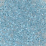 Toho Seed beads Demi Round 11/0 TO11RDR0976 - Crystal Neon Ice Blue Lined x
