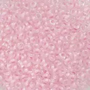 Toho Seed beads Demi Round 11/0 TO11RDR0780 - Crystal AB Bubble Gum Lined x