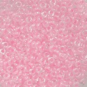 Toho Seed beads Demi Round 11/0 TO11RDR0379 - Crystal Cotton Candy Lined x5|raw }}