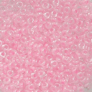 Toho Seed beads Demi Round 11/0 TO11RDR0379 - Crystal Cotton Candy Lined x5