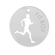 Round charm Fit boy hollow