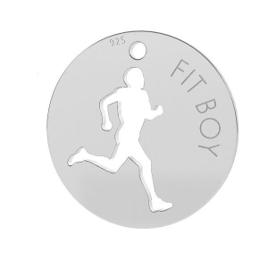 Round charm Fit boy hollow