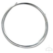 Hard Wire 0.6x0.4 mm 925 Sterling Silver x 1m|raw }}