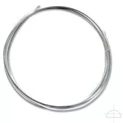 Hard Wire 0.6x0.4 mm 925 Sterling Silver x 1m