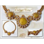 Glass Cabochon by Puca® 18 mm Red Corail Luster Bronze x 1