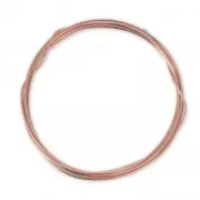 Rose Gold filled 0.81mm thread half hard x 1m
