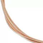Rose Gold filled 1.mm thread half hard x 1m