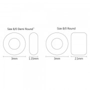 Toho seed beads Demi Round 8/0 TO8RDR0978 - Luminous Neon Pink x5g