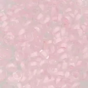 Toho seed beads Demi Round 8/0 TO8RDR0967 - Crystal Neon Rosaline Lined x5g