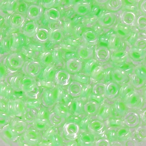 Toho seed beads Demi Round 8/0 TO8RDR0805 - Luminous Neon Green x5g