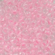 Toho seed beads Demi Round 8/0 TO8RDR0379 - Crystal Cotton Candy Lined x5g