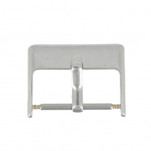 Stainless steel rectangular clasp ardillon for watch 20 mm x1