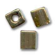 Cubes Miyuki 4mm SB4-3456 - Olivine Bronze x10g