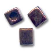 Cubes Miyuki 4mm SB4-457B - Copper Dark Bronze Metallic x10g