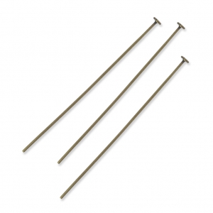 Soft head pin 50 x 0,8 Bronze Tone x10