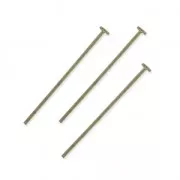 Soft head pin 30 x 0,8 Bronze Tone x10