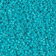 Miyuki Delica 11/0 DB0658 - Dyed Opaque Turquoise Green, 100 g