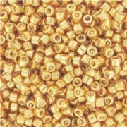 Miyuki Delica 11/0 DB0410 - Galvanized Yellow Gold wholesale package 100g