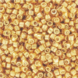 Miyuki Delica 11/0 DB0410 - Galvanized Yellow Gold, 100 g
