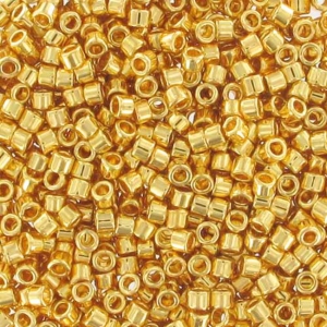 Miyuki Delica 11/0 DB0031 - 24K Gold-Plated x50g