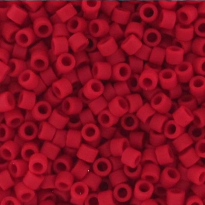 Miyuki Delica 11/0 DB0753 - Mat Opaque Red wholesale package 100g