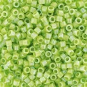Miyuki Delica 11/0 DB0169 - Opaque Chartreuse AB wholesale package 100g
