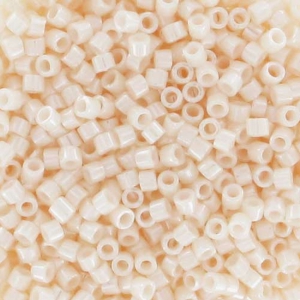Miyuki Delica 11/0 DB1530-1 - Opaque Bisque White Ceylon, 100g package