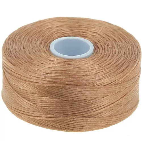 C-Lon thread D 0.3 mm - Light Brown x 71m