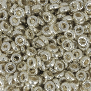 Miyuki Spacer 3 mm SPR3-4201- Duracoat Galvanized Silver x10g