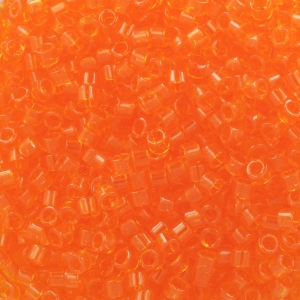 Miyuki Delica 11/0 DB0703 - Transparent Orange x8g