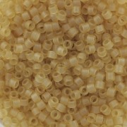 Miyuki Delica 11/0 DB0771 - Dyed Semi Matte Transparent Saffron