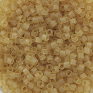 Miyuki Delica 11/0 DB0771 - Dyed Semi Matte Transparent Saffron