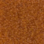 Miyuki Delica 11/0 DB1261 - Mat Transparent Marigold x8g